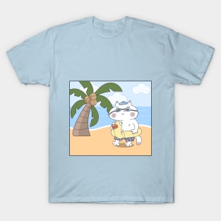 Cat Having A Vacation T-Shirt